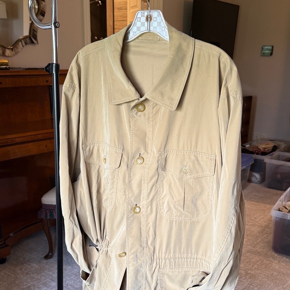 Men's Super Soft Tan Jacket - Picture 2 of 8
